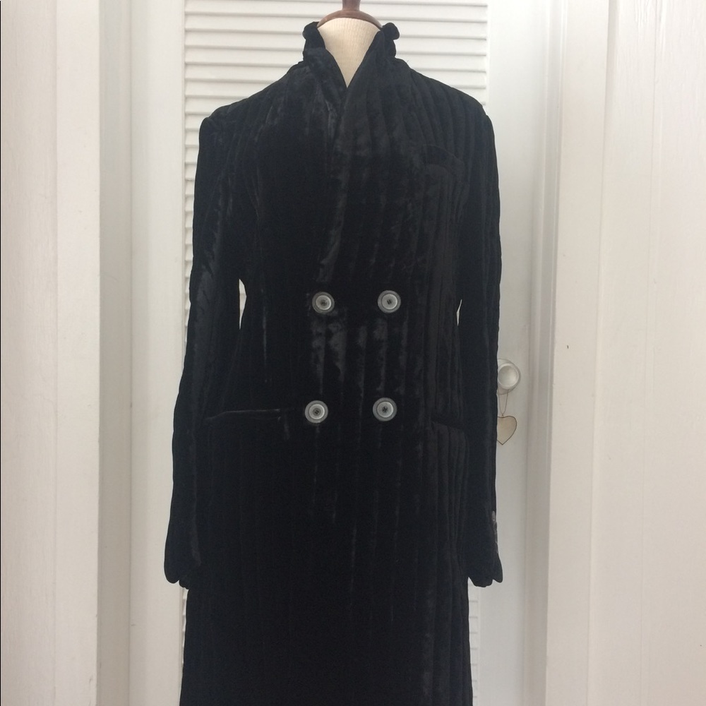 Emporio Armani Tecno Double Breasted Coat